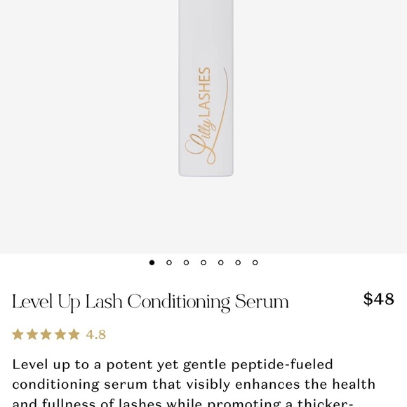 Lilly Lashes Level Up Lash Conditioning Serum FULL SIZE- New in sealed box - Picture 9 of 9